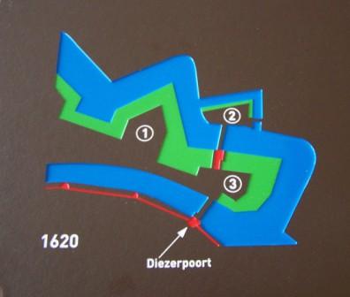 inlakwerk in monumentenbord